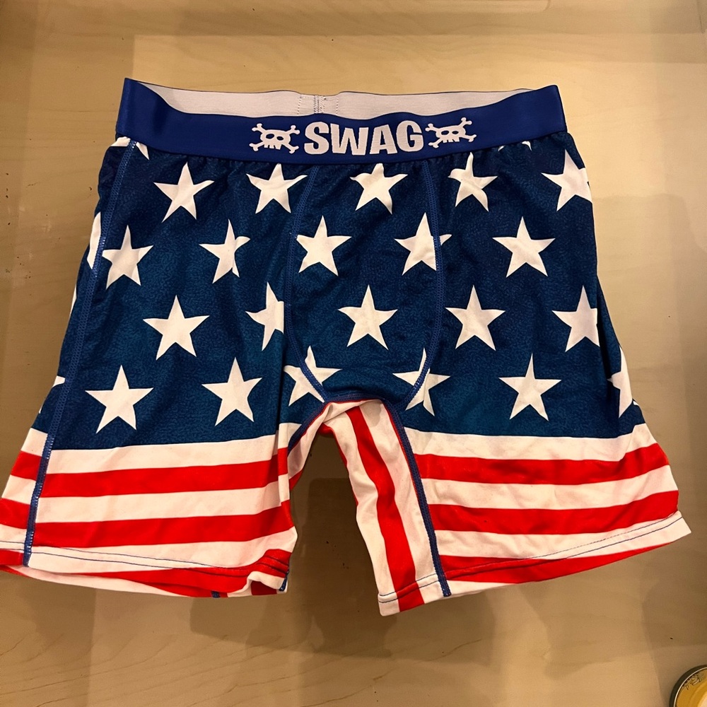 SWAG Men’s American Flag Boxer Brief